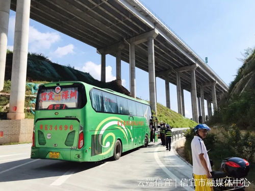 信宜大巴在高速收费站路口上下客 严查