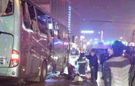 陕西蒲城客车爆炸致5死亡 数人被炸出车窗